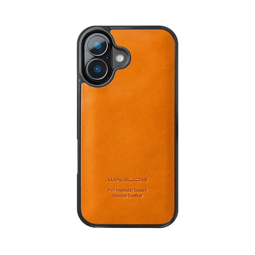 Amazon.co.jp: WINGLIDE iPhone 16 ケース 栃木レザー